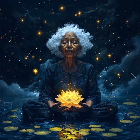 Yellow Lotus Fields: Praying for Wisdom to Spontaneously Bloom